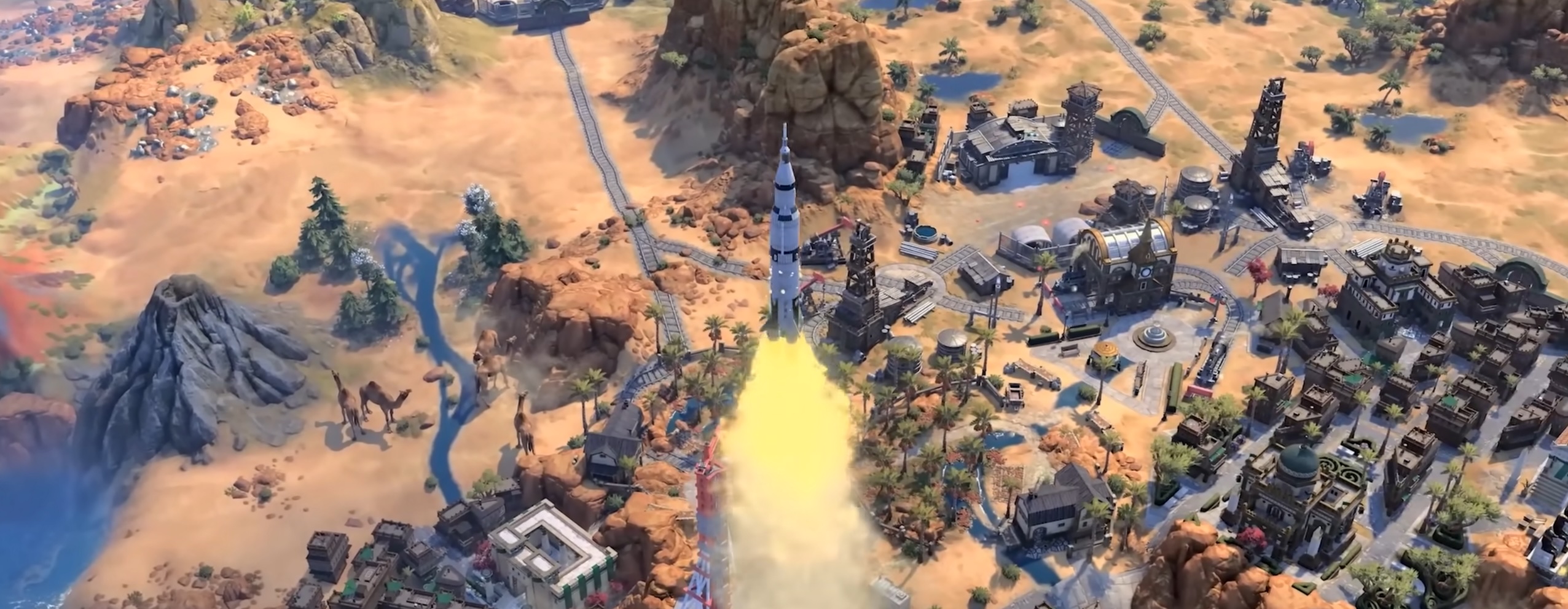 Test of time rocket launch screenshot